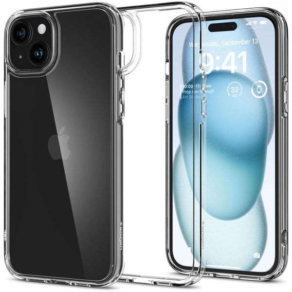 Spigen - Ultra Hybrid - iPhone 15 - Clear