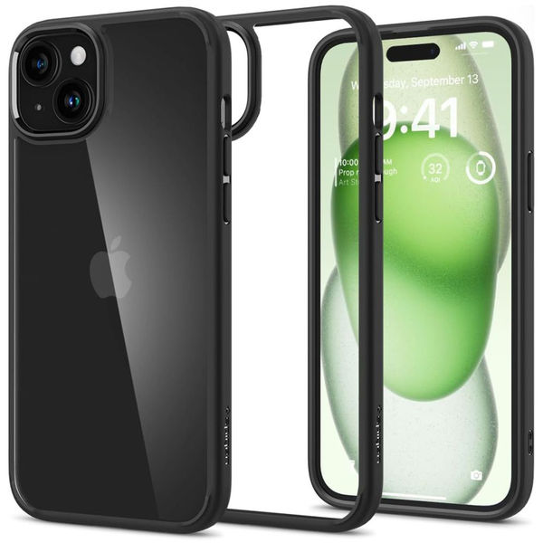 Spigen - Ultra Hybrid - iPhone 15 Plus - Matte Black