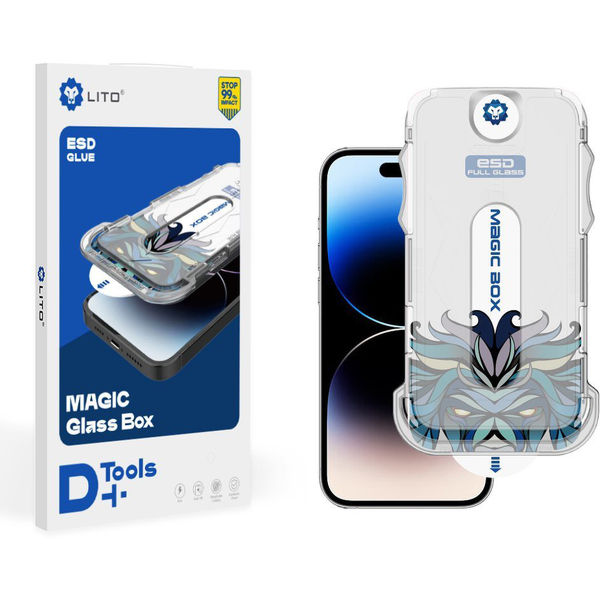 Lito - Magic Glass Box D+ Tools - iPhone 15 Plus - Clear