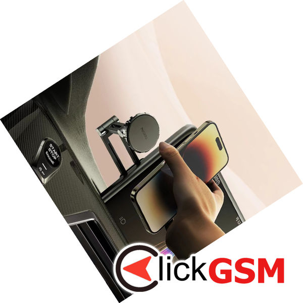 Yesido - Car Holder (C155) - Strong Magnetic Grip, for Vehicle Universal Floating Screen, Tesla Display Model 3/Y - Black