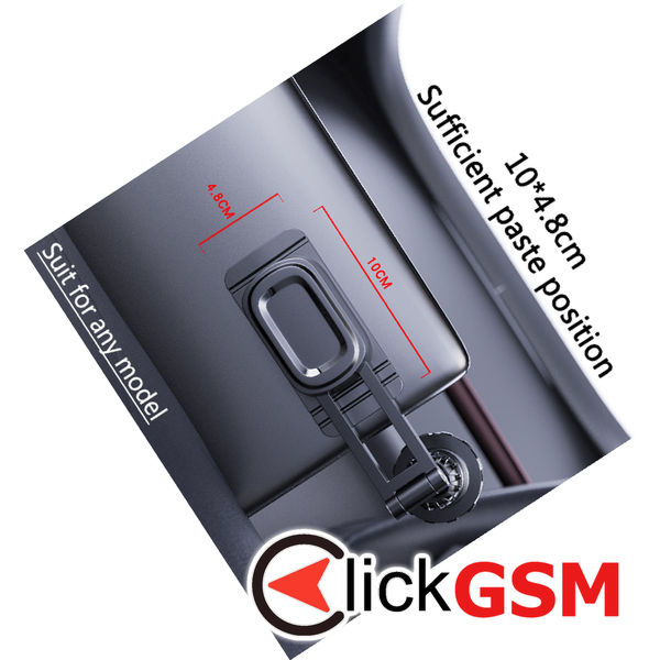 Yesido - Car Holder (C155) - Strong Magnetic Grip, for Vehicle Universal Floating Screen, Tesla Display Model 3/Y - Black