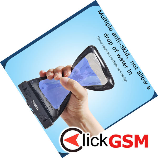 Yesido - Waterproof Case (WB10) - IPX8, for Phone max 6.7 - Black