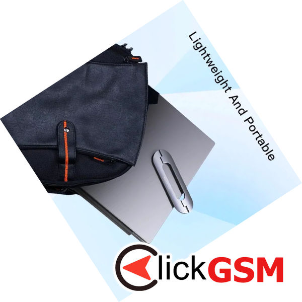 Yesido - Laptop Holder (LP03) - Compact Design, Zinc Alloy - Grey