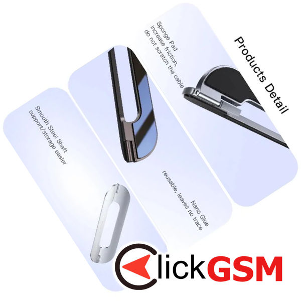 Yesido - Laptop Holder (LP03) - Compact Design, Zinc Alloy - Grey