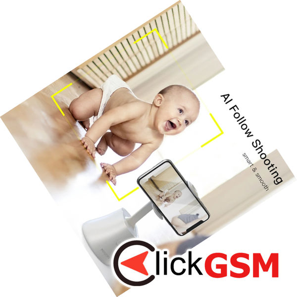 Yesido - Selfie Stick (SF10) - Stable, Intelligent Face Recognition, 360° Rotation - Black