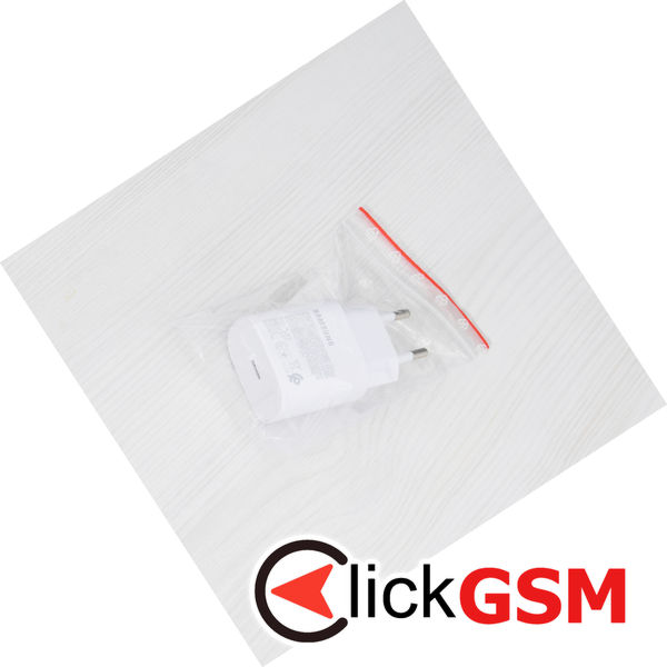 Samsung - Wall Charger EP-TA800EWE (GP-PTU021SOAWQ) - Type-C, Fast Charging, 25W, 3A - White (Bulk Packing)