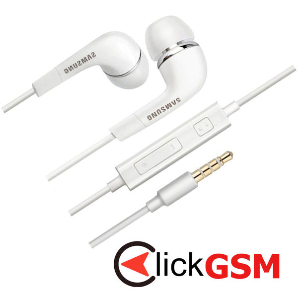 Samsung - Wired Earphones (EHS64AVFWE) - Jack 3.5mm, Microphone, In-Ear, 1.2m - White (Bulk Packing)