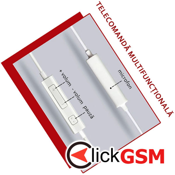 Samsung - Wired Earphones (EHS64AVFWE) - Jack 3.5mm, Microphone, In-Ear, 1.2m - White (Bulk Packing)