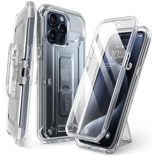 Supcase - Unicorn Beetle Pro - iPhone 15 Pro - Clear