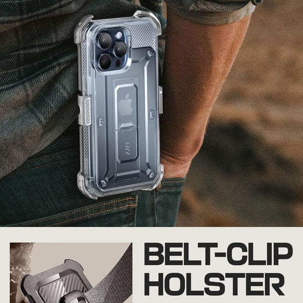 Supcase - Unicorn Beetle Pro - iPhone 15 Pro - Clear