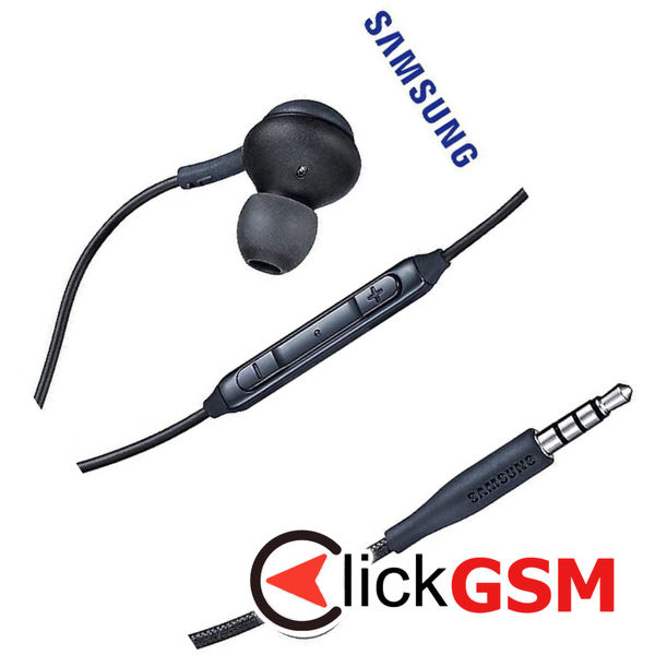 Samsung - Wired Earphones (EO-IG955BSE) - Jack 3.5mm, In-Ear, Microphone, Volume Control, 1.2m - Black (Bulk Packing)