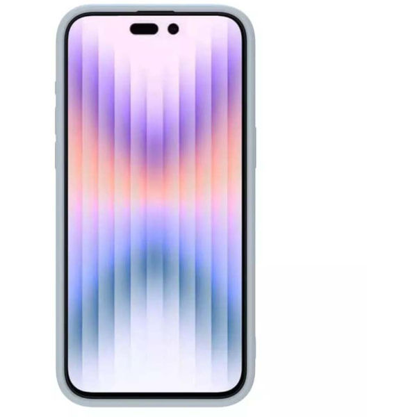 Nillkin - CamShield Silky MagSafe Silicone - iPhone 15 Pro - Haze Blue