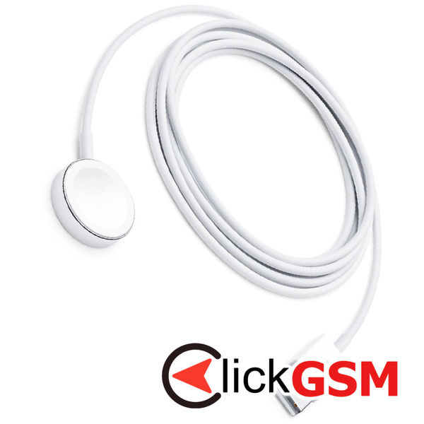 Apple - Wireless Charging Cable (MX2F2ZM/A) - USB to Apple Watch, 2m - White (Bulk Packing)
