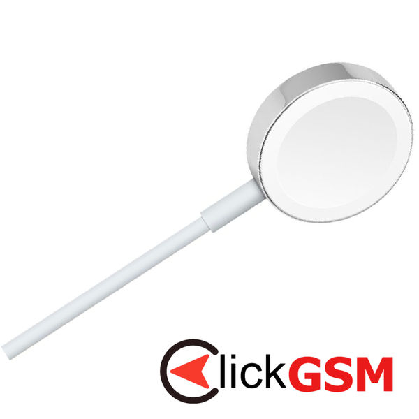 Apple - Wireless Charging Cable (MX2F2ZM/A) - USB to Apple Watch, 2m - White (Bulk Packing)