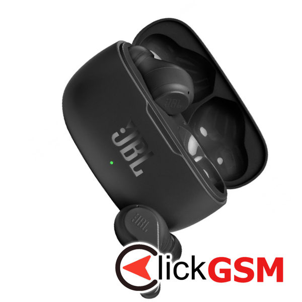 JBL - Wireless Earbuds (Wave 200) - Bluetooth 5.0, True Wireless, Microphone, Voice Assistant, Siri - Black