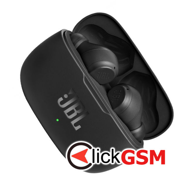 JBL - Wireless Earbuds (Wave 200) - Bluetooth 5.0, True Wireless, Microphone, Voice Assistant, Siri - Black
