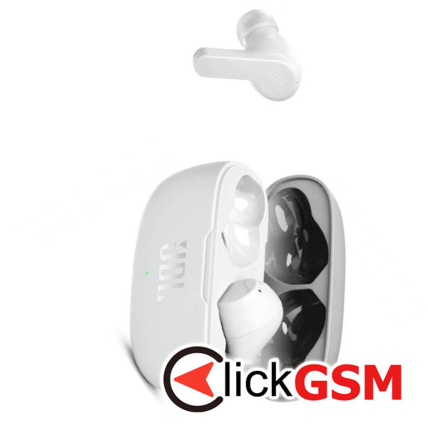 JBL - Wireless Earbuds (Wave 200) - Bluetooth 5.0, True Wireless, Microphone, Voice Assistant, Siri - White