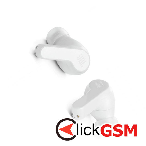 JBL - Wireless Earbuds (Wave 200) - Bluetooth 5.0, True Wireless, Microphone, Voice Assistant, Siri - White