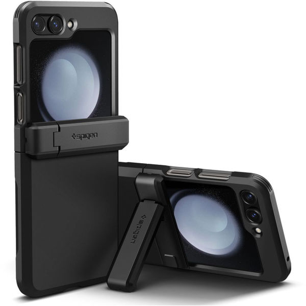 Spigen - Tough Armor Pro - Samsung Galaxy Z Flip5 - Black