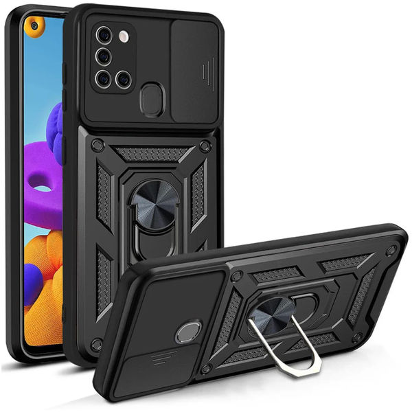 Techsuit - CamShield Series - Samsung Galaxy A21s - Black