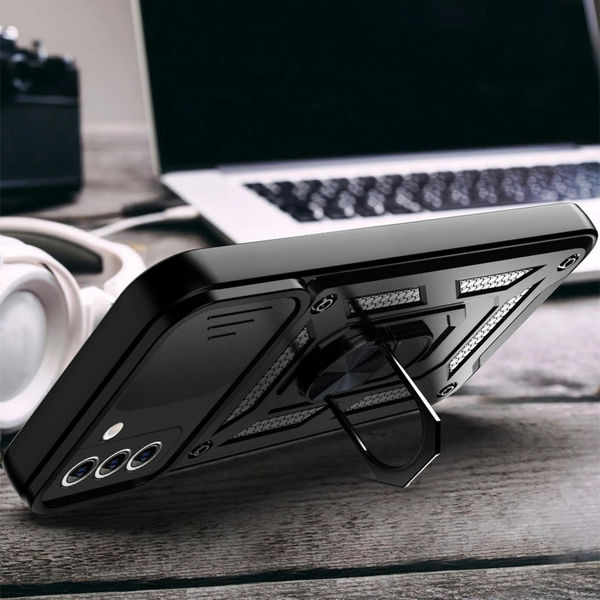 Techsuit - CamShield Series - Samsung Galaxy S22 Plus 5G - Black