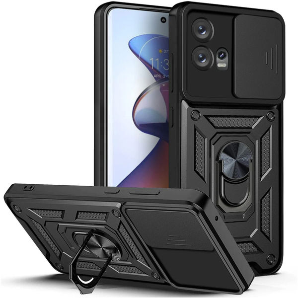 Techsuit - CamShield Series - Motorola Edge 30 Fusion - Black