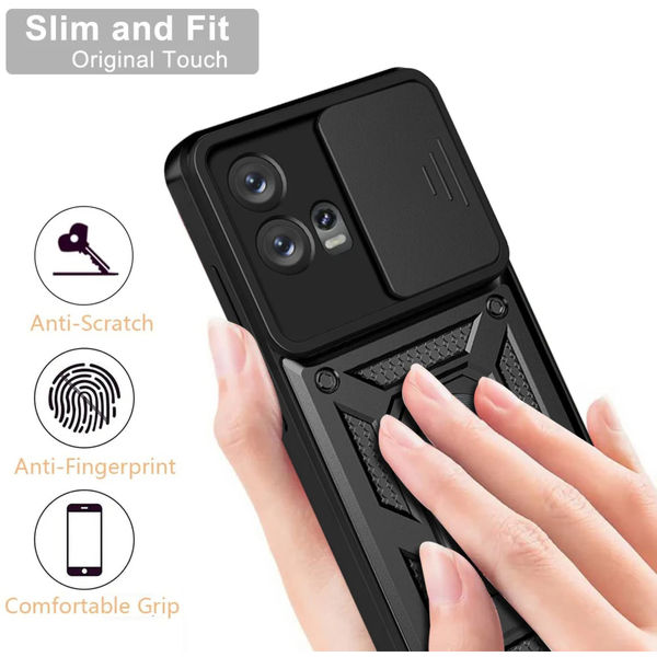 Techsuit - CamShield Series - Motorola Edge 30 Fusion - Black