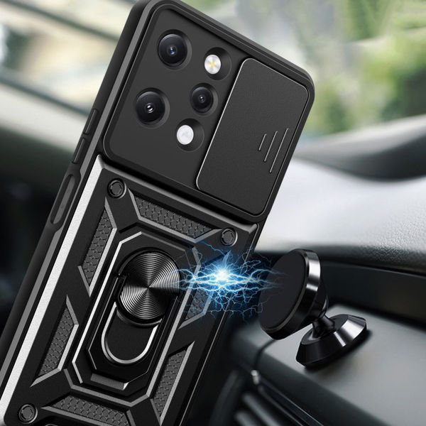 Techsuit - CamShield Series - Xiaomi Redmi 12 4G / 12 5G - Black