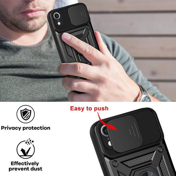 Techsuit - CamShield Series - iPhone XR - Black