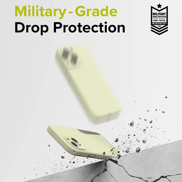 Ringke - Silicone Magnetic MagSafe - iPhone 15 - Sunny Lime