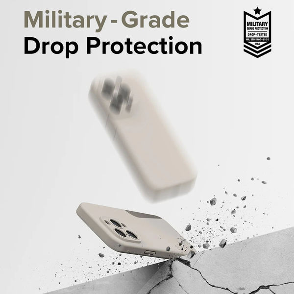 Ringke - Silicone Magnetic MagSafe - iPhone 15 Pro - Pink Sand