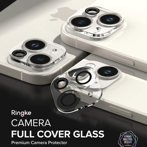 Ringke - Camera Protector Glass (2 pack) - iPhone 15 / iPhone 15 Plus - Clear