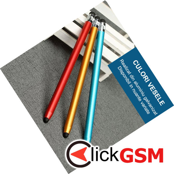 Techsuit - Stylus Pen (JC01) - Aluminum Alloy, Android, iOS, Microsoft - Turquoise