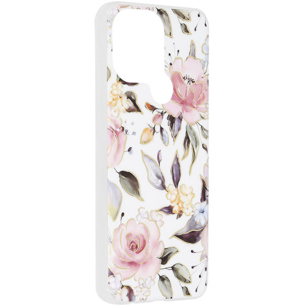 Techsuit - Marble Series - Xiaomi Redmi A1+ / A2+ - Chloe White