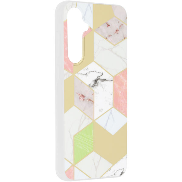 Techsuit - Marble Series - Samsung Galaxy S23 FE - Purple Hex