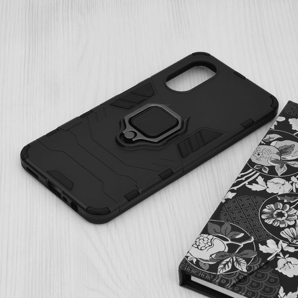 Techsuit - Silicone Shield - Oppo A17 - Black