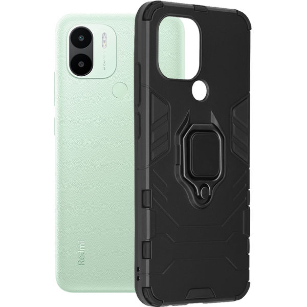 Techsuit - Silicone Shield - Xiaomi Redmi A1+ / A2+ - Black