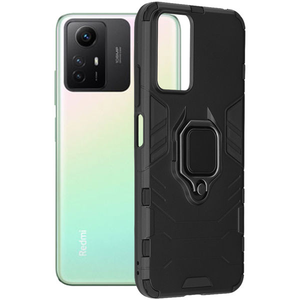 Techsuit - Silicone Shield - Xiaomi Redmi Note 12S - Black