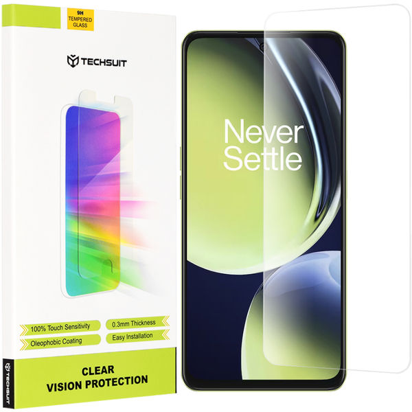 Techsuit - Clear Vision Glass - OnePlus Nord CE 3 Lite - Transparent