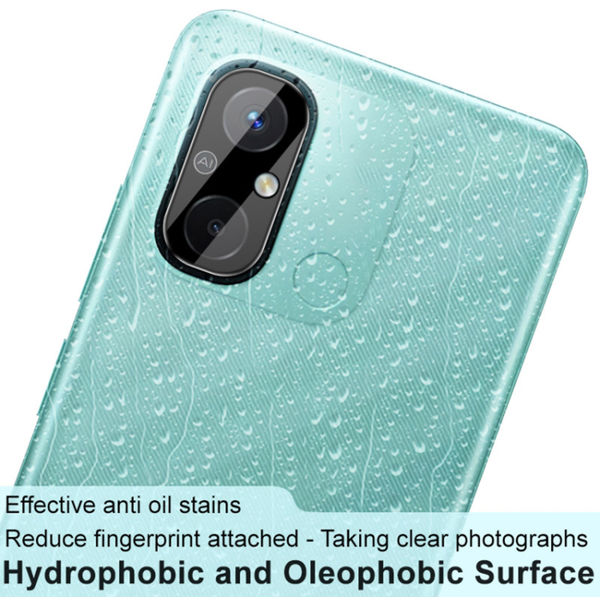 Techsuit - Full Camera Glass - Xiaomi Redmi 12C - Black