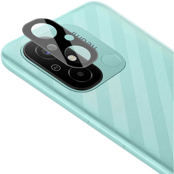 Techsuit - Full Camera Glass - Xiaomi Redmi 12C - Black