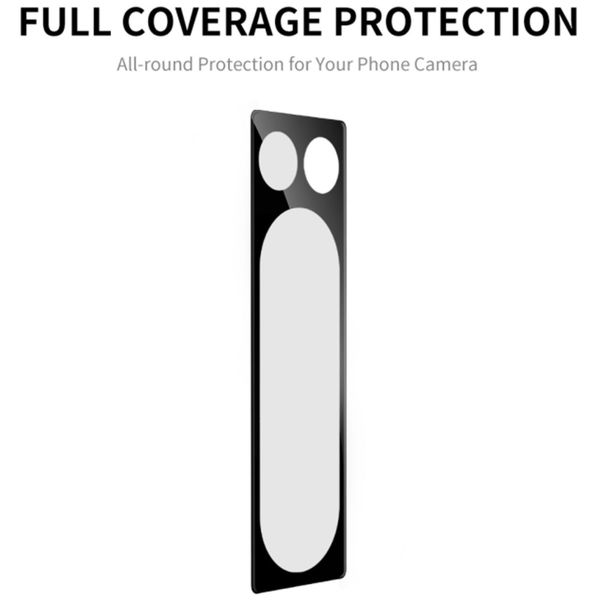 Techsuit - Full Camera Glass - Google Pixel 8 Pro - Black