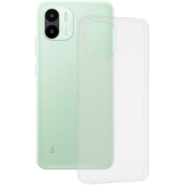 Techsuit - Clear Silicone - Xiaomi Redmi A1 / A2 - Transparent