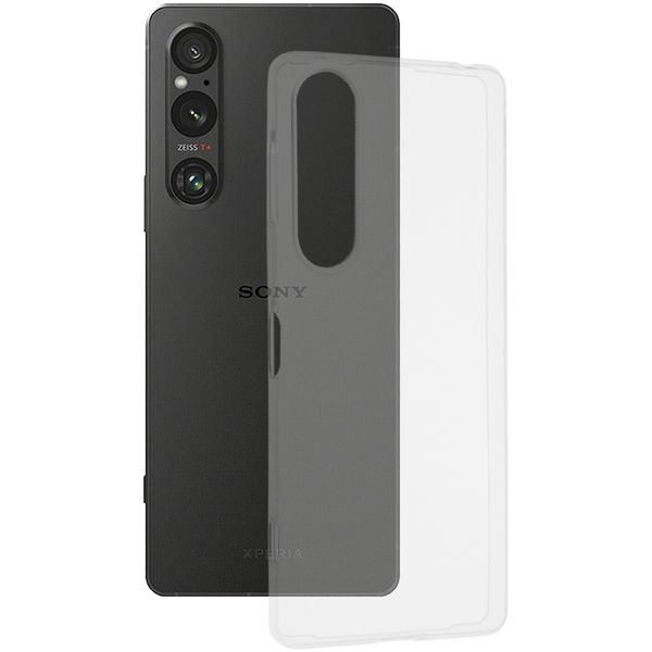 Techsuit - Clear Silicone - Sony Xperia 1 V - Transparent