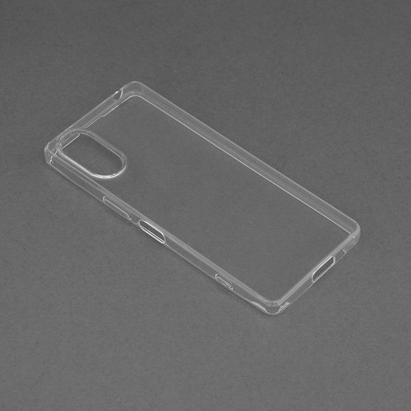 Techsuit - Clear Silicone - Sony Xperia 5 V - Transparent