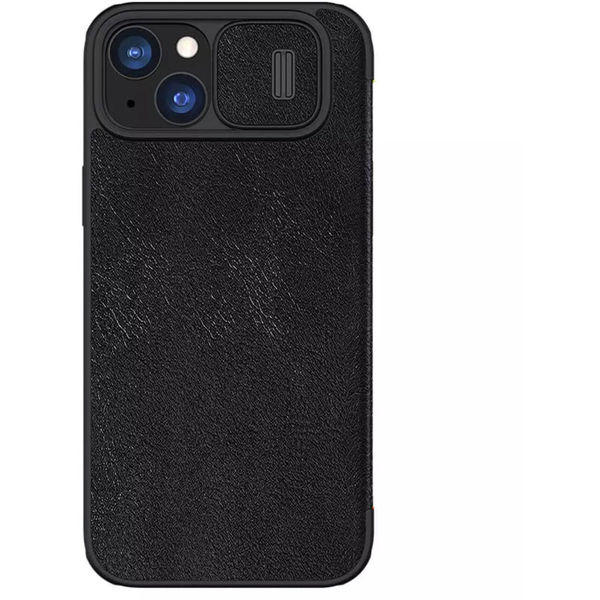 Nillkin - Qin Leather Case - iPhone 15 Plus - Black