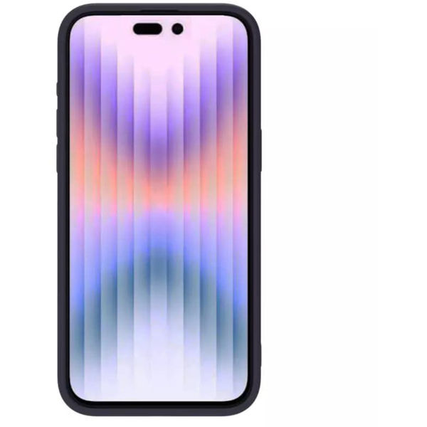 Nillkin - CamShield Silky MagSafe Silicone - iPhone 15 Pro Max - Dark Night Purple