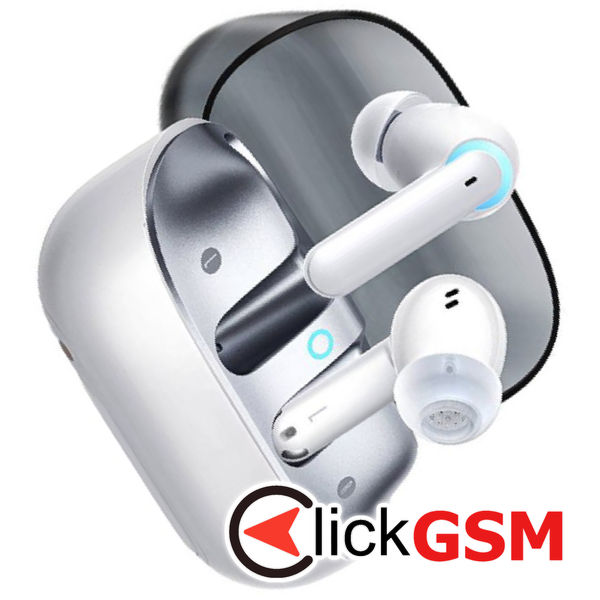 Baseus - Wireless Earbuds AeQur G10 (A00055400221-00) - TWS with Noise-Canceling Microphones - Stellar White