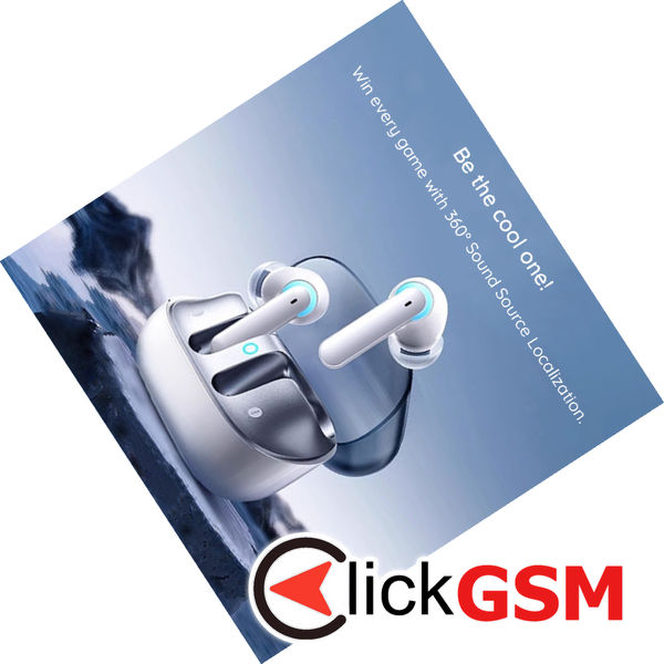 Baseus - Wireless Earbuds AeQur G10 (A00055400221-00) - TWS with Noise-Canceling Microphones - Stellar White