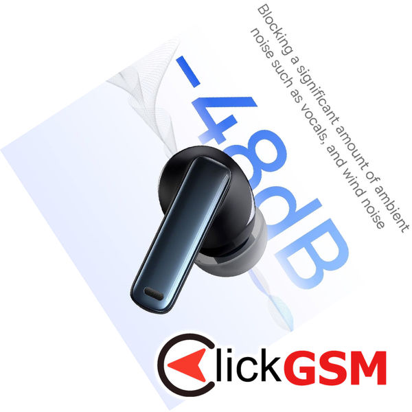 Baseus - Wireless Earbuds Bowie M2s (NGTW350101) - TWS with Bluetooth 5.3 - Cluster Black